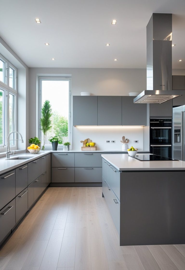 Gray Kitchen