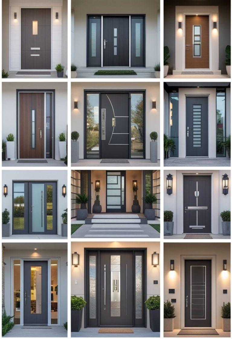 Modern Main Entrance Door Ideas for Elegant Homes