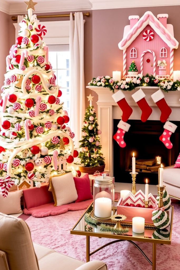 Glam Candyland Christmas Tree