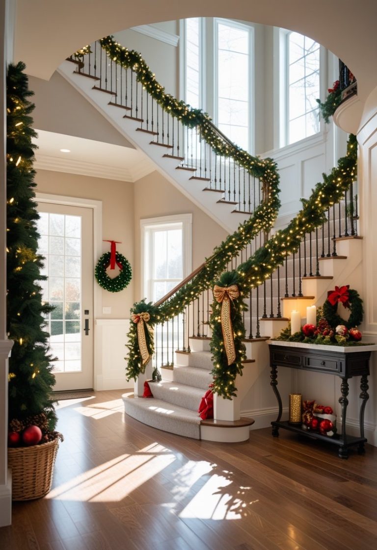 Christmas Fireplace & Mantel Decorating Inspiration