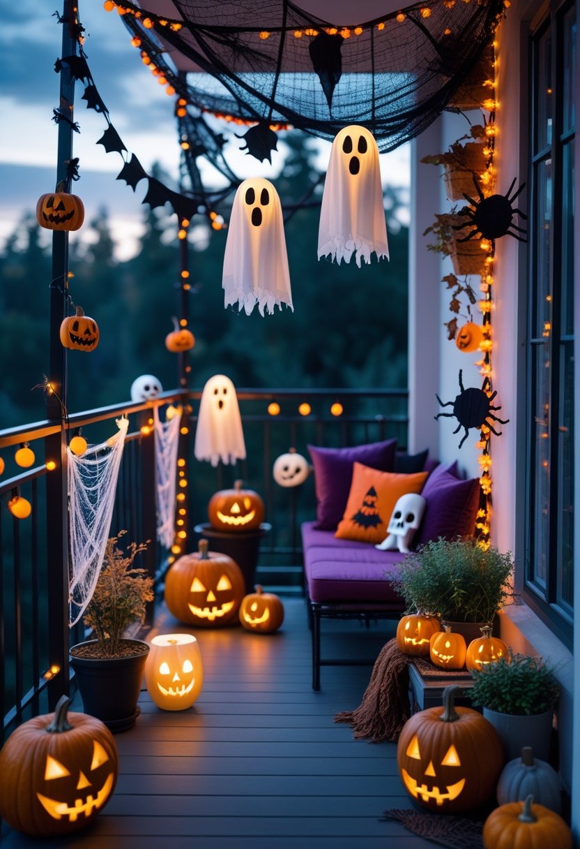 20 Halloween Balcony Décor Ideas