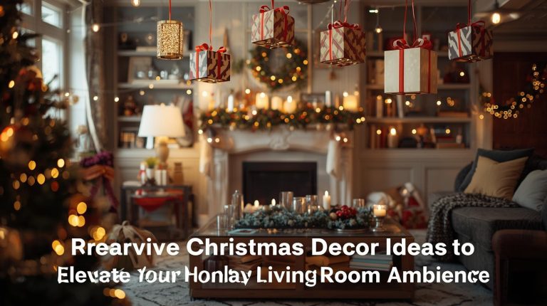 **Creative Christmas Decor: Hanging Gift Boxes for Festive Vibes**