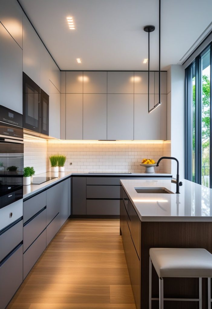 Modern Modular Kitchen Design | Sleek & Smart Upgrade - Trionua