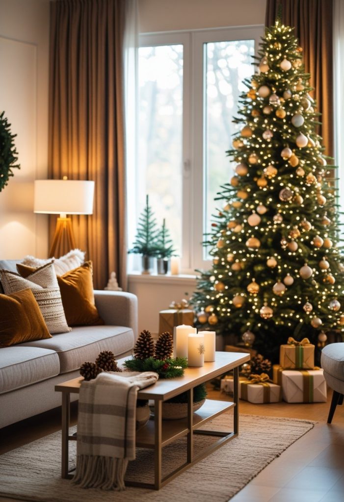 Living Room Christmas Decor Ideas