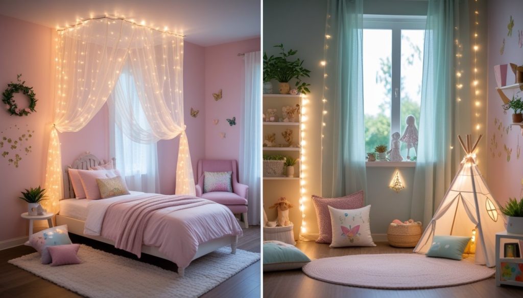 Dreamy Girls’ Bedroom Design For A Cozy Boho Chic And Modern Minimalist Space