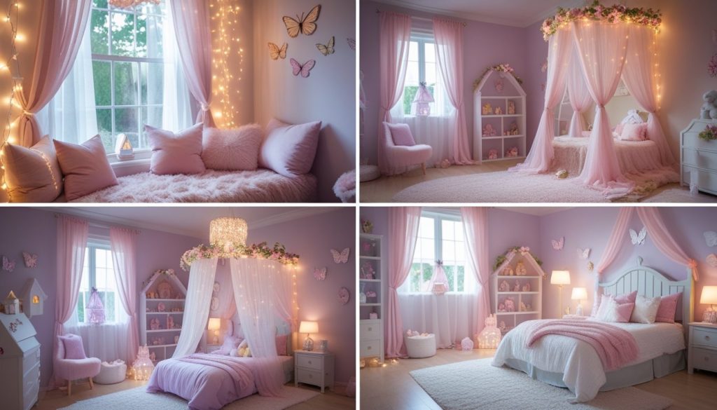 Dreamy Girls’ Bedroom Design For A Cozy Boho Chic And Modern Minimalist Space